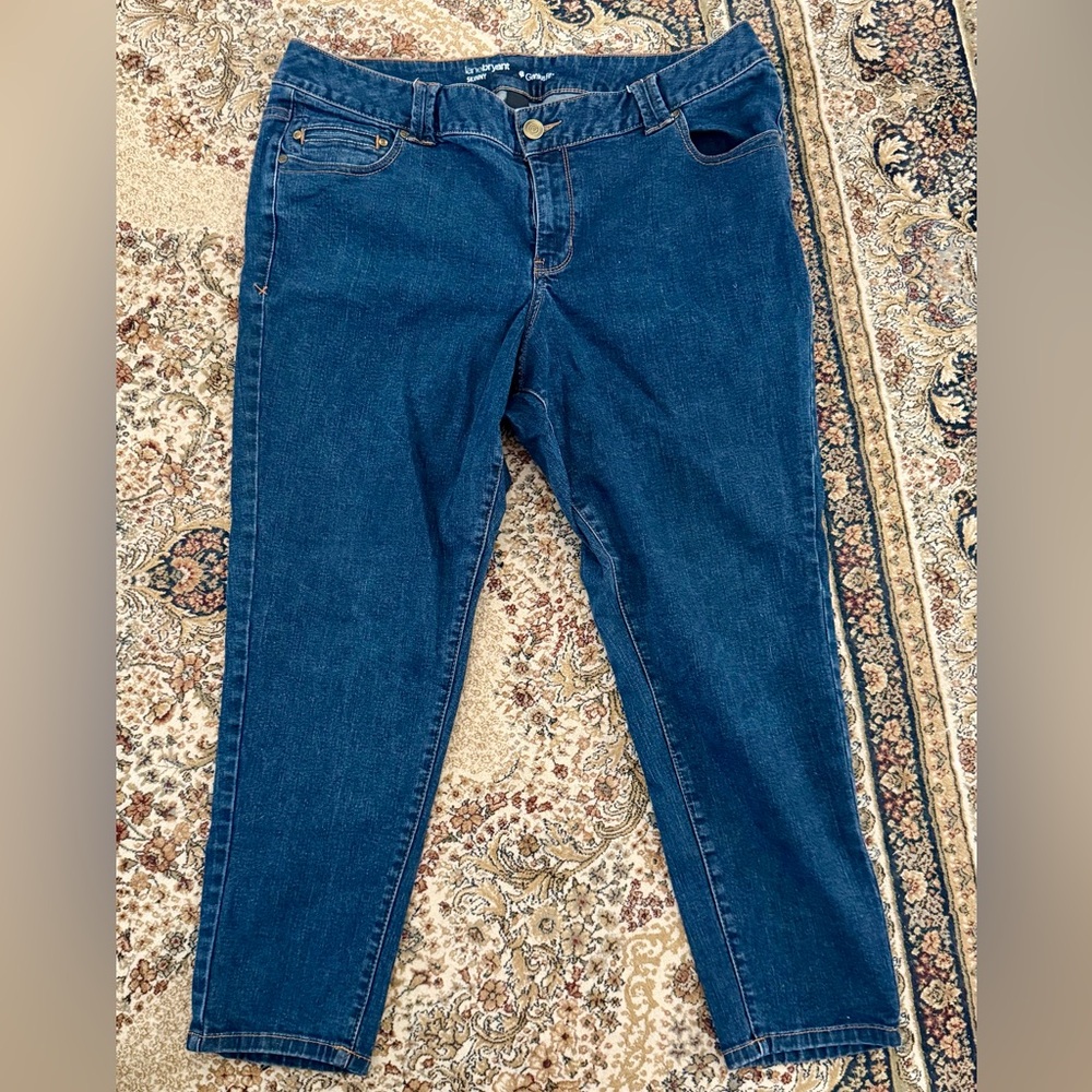 Lane Bryant Deep Blue Genius Fit Jeans